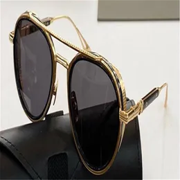 New sunglasses men design metal retro eyewear EPILUXU pilot Japanese handmade boutique classic UV 400 glasses top quality284W