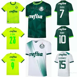 Palmeiras 23 24サッカー15 Gustavo Gomez Jersey 8 Ze Rafael 23 Raphael Veiga 18 Jose Lopez 22 Joaquin Piquerez 23 Veiga 9 Endrick Football Shirt Kits Uniform Clubチームチーム