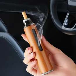 1pc Portable Car Ashtray, Anti-Flying Ash Ashtray, Car Inside Does Not Drop Ash Smoking Cover