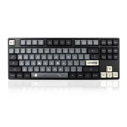 Spoczywa tematy apollo xda keycap niemieckie francuskie hiszpania ISO Klucz Dye Sub Keycaps dla Tkl87 GMPro 7U SpaceBar Azerty Cap Cap Niestandardowy zestaw