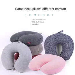 クッション装合枕USHAPED NECK SIMPLACITY FOAM PARTICLE OFFICE TRAVEL RANCH LANCH NAP PORTABLE PILLOW for Airplane Sleeping By Car 231216