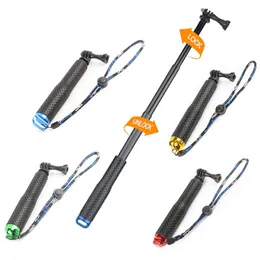 Sahipler Selfoe Çubukları Gopro Kahraman İçin Monopod Rod'da Sjcam için Sjcam için Taşınabilir El Aksesuarları Eken için