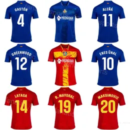 Men Getafe CF Club Team 11 Alena Soccer Jersey 4 Alvarez 13 Soria 2 Djene 22 Suarez 7 Mata 16 Rico 19 Mayoral 14 Latasa 20 Maksimovic Football Shirt kits onmorm 23/24