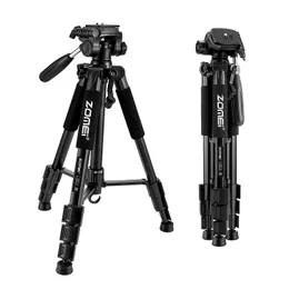 Tutucular Profesyonel Fotoğraf Taşınabilir Alüminyum Alaşım Tripod Monopod Stand Slr Kamera Mobil Canlı Tripod Fotoğraf Braketi