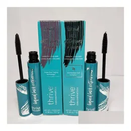 Mascara Beauty Makeup 10.7G Thrive Causemetics Estensioni ciglia liquide 0.38 Oz Lunghezza Spessa Cosmetici per occhi impermeabili 3 colori Brynn Cry Dh1U5