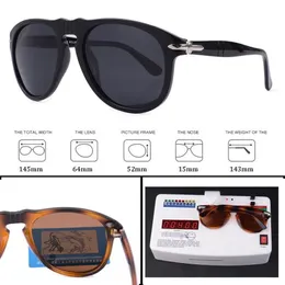 선글라스 Luxo Assico Vintage Piloto Steve Estilo Polarizado Oculos de Sol Homem Condu O Marca Design 649263N