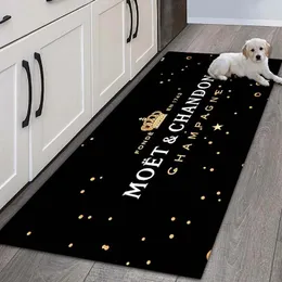 ワイングラスMoet Chandon Fashion Print Living Room Carpet