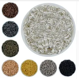 1000pcs lot 3mm سبيكة 5color حلقات حلقات واحدة حلقات مفتوحة قفزة حلقات تقسيم للمجوهرات العثور على DIY232J