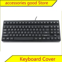 Cobre capa de teclado para pennefather v500pro v500se 104key 87key teclado película protetora gk500 silicone capa protetora filme