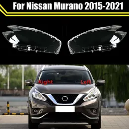 Front Scheinwerfer Objektiv Glas Auto Shell Scheinwerfer Transparente Abdeckung Lampenschirm Lampcover für Nissan Murano 2015 2016 2017 2019 2021