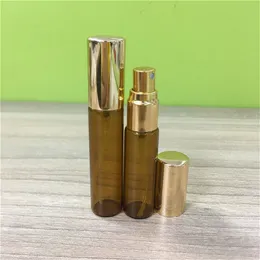 Garrafas de perfume vazias recarregáveis 10ml Min Garrafas de perfume portáteis de tamanho de viagem com pulverizador