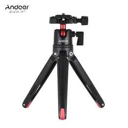 Держатели Andoer Mini Handheld Travel Tabletop Tripod Stand с шаровой головкой для GoPro 5 Canon Nikon Sony DSLR беззеркальной видеокамеры