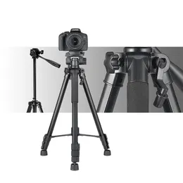 Acessórios VT860S Tripod Stand Poneter Telefone móvel Stand Tripé SLR Mirrorless Camera Desktop Tripé do piso ao vivo