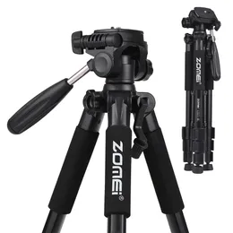 ホルダーZomei Q111 Professional Tripod Travel LightWeight Portable Aluminum Aluminum Camer