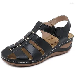 Sandalen Zomer Vrouwen 2023 Platform 5 Cm Wiggen Hoge Hak Schoenen Voor Vrouwen Casual Mom Designer Dames Sandalias