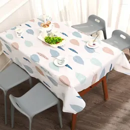 Tkanina stołowa wodoodporna olejem do kuchennej dekoracyjnej pokrowce na jadalnię Manteles de mesa prostokątny stolek stołowy#y2