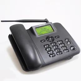 Teléfono inalámbrico GSM para ancianos, soporte de tarjeta SIM, fijo, fijo,  para el hogar y la Oficina