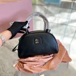 Designer Miui MiUi borsa Miumius Miao's Half Moon Bun Bun Dumpling Bun Dumpling Bun Mini porta portatile Borsa Crossbody Borsa da donna Borsa da donna