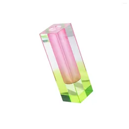 Vases Modern Simplest Rainbow Pillar Bud Vase Flowerpot For Bedroom Wine Cabinet