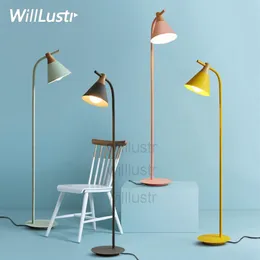 Willlustr Modern Design Wood Floor Lamp