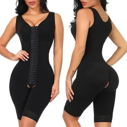 Cintura Barriga Shaper Plus Size Fajas Colombianas Pós Cirurgia Compressão Vestuário Originales Full Body Shaper Reductora Bbl Shapewear Mulheres Estágio 2 231215