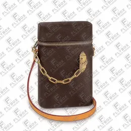 M44914 Crossbody Phone Box Bag Bag Bag حقيبة يد للجنسين الأزياء الفاخرة مصمم Messenger Bag Base Bash