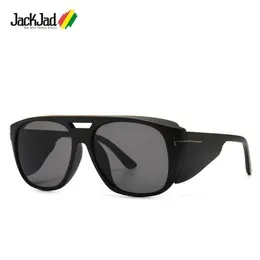 JackJad 2020 Mode Vintage FENDER Stil Schild Sonnenbrille Frauen Männer UV400 ins Marke Design Sonnenbrille Oculos De Sol FT0799 1219234V