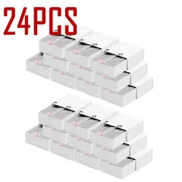 ボックス24pcs最新のパッケージングブレスレットケースリングイヤリングネックレスディスプレイギフトベルベットボックスとDIYヨーロッパジュエリーと互換性