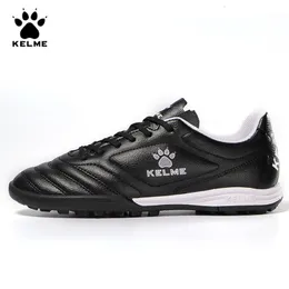 Защитная обувь KELME Мужские тренировочные TF футбольные бутсы с искусственной травой противоскользящие молодежные футбольные бутсы AG Спортивная тренировочная обувь 871701 231216