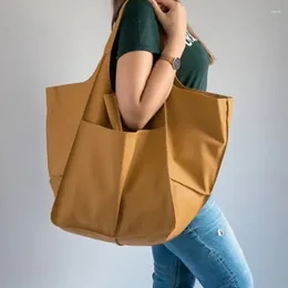 Вечерние сумки в стиле ретро, поступление 2024 года, женская простая большая сумка из мягкой кожи, большая вместимость на одно плечо, ручная сумка-тоут, чехол, кошелек, верх