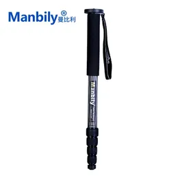 Houders Manbily Portable Professioneel Aluminium De koolstofvezel 5-delige camera-monopod DSLR-monopod voor Canon Nikon Sony DSLR DV