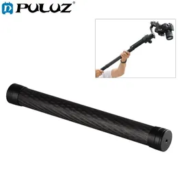 홀더 Puluz 탄소 섬유 확장 DJI/Moza/Feiyu V2/Zhiyun G5/SPG Gimbal 1/4 나사 삼각대 마운트를위한 확장 가능한 스틱 모노 포드 폴로드 확장 가능한 스틱