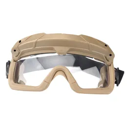 Eyewears Outdoor Sports Airsoft Goggles Glasses Antifog Lense Ballistic Safety Goggles för att skjuta jakt på paintball bekvämt till