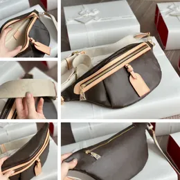 Designer midjeväska crossbody bumbag neddy ull stor inre fack utanför bakfickan karamellfärg läder trim perfekt för axel eller korskropp