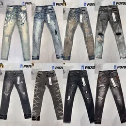Mens Jeans Designer Fashion Distressed Ripped Bikers Womens Denim Cargo For Men Black Pants Retro Streetwear Casual Sweatpants Designers Joggers Pant