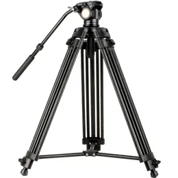 Tutucular Video Tripod Profesyonel Kamera Standı Ground Communicator Kamera Düğün Fotoğrafları Seyahat Hızlı Deniz Telefon Tripod