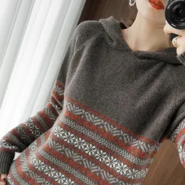 Юбка Beliarst 100% Pure Wool Новый кашемировый свитер женский воротниц с капюшоном с твердым цветом. Мода теплое вязаное нижняя рубашка