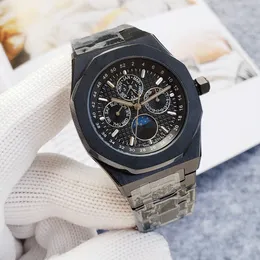 Mens Watch Luxury Fashion Mens All Steel Band Automatic Movement Watch Высококачественный