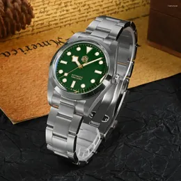 Armbandsur San Martin Vintage 36mm Automatisk mekanisk utforska klättringsserie Luxury Watch Men Couples Sport Watches Waterproof 10Bar a