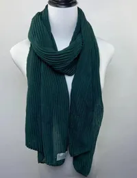 스카프 Yishine 2023 Est Luxury Design Sullar Pleated Women Scarf Princle Female Hijabs