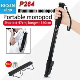 Titulares câmeras digitais telescópicas handheld monopod câmera leve montagem adaptador suporta monopod para a câmera Nikon Sony DSLR