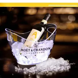 卓上ワインラックMoet Chandon Champan Champagne Bottleフリーザーバッグアイスバッグビールバケツ透明ファミリーバーキッチンレストランギフト231216