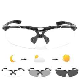 Очки поляризационные велосипедные фотохромные солнцезащитные очки авто спортивные обесцвеченные очки мужские MTB горный велосипед очки очки