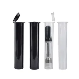 Childproof Cartridge Packaging Tube Fit For 92A3 TH205 Empty Oil Tank Plastic Tube Packaging for Glass Tank Oil Atomizer