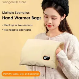 Space Heaters Electric Portabale Warmer Hand Warmer Winter Graphene Heating Pad Electric Body Belly Heater Warmer Mat USB Rechargeable T231216