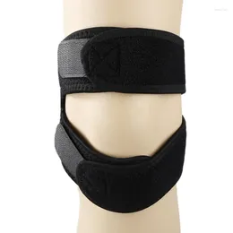 Knee Pads High Quality Double Patella Breathable Flexible Brace Strap Support Pad Help Reduce Pain Soreness Fitness Exercise Pressure