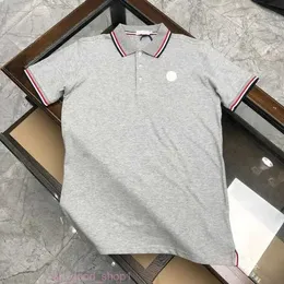 Monclair Jacket Men Thirt Designer Męska koszula Polos Koszulka Kobieta luksusowa polo polo swobodne męskie koszula wąż pszczoła monogramowana haftowana koszulka Monclair Jacekt 9 px47