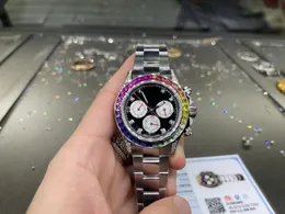 Мужские дизайнерские часы Высококачественные мужские часы с сапфировым стеклом Водонепроницаемые на заказ 231215