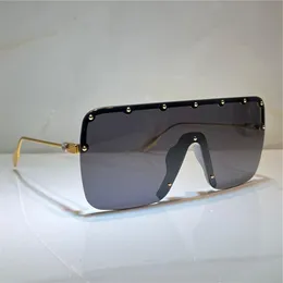 Летние солнцезащитные очки для женщин и мужчин, стиль 1245, анти-ультрафиолетовые ретро-платы, квадратные безрамные модные очки с коробкой 1245S247b