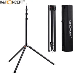Holder K F Concept 90 "Inch Aluminium Photography Video Tripode Light Stand for Relfectors Softboxes Lights Paraply Bakgrunder